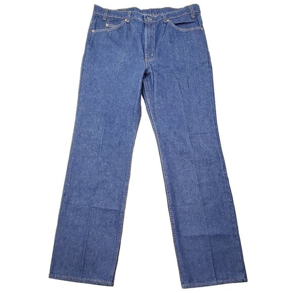 Levi's Vintage Orange Tab 517 Jeans Made in USA Men's "38x34" Actual 36x34 NWOT - Picture 3 of 12